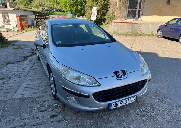 Peugeot 407 cena 4900 przebieg: 250000, rok produkcji 2005 z Mrągowo małe 46